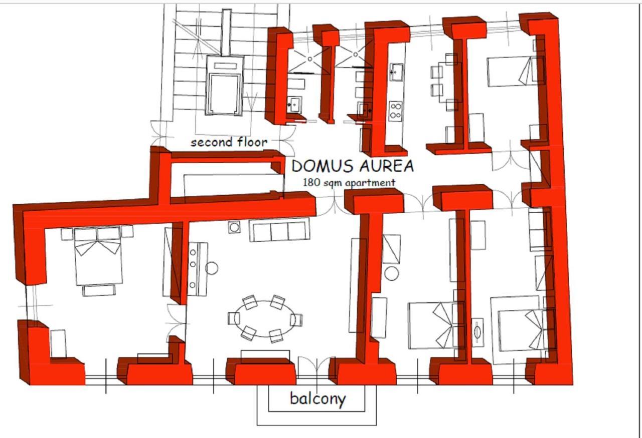Apartmán Domus Aurea 295 Řím Exteriér fotografie